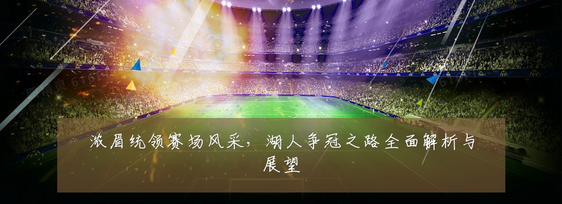 浓眉统领赛场风采,湖人争冠之路全面解析与展望